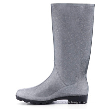 2020 Bottes de pluie Bottes de pluie en caoutchouc naturelles Transparent bottes de pluie pour femmes